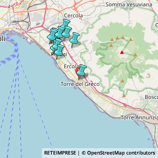 Mappa Via Dello Sport, 80059 Torre del Greco NA, Italia (4.24091)