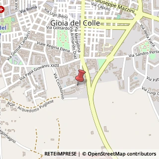 Mappa Via San Pio da Pietralcina, 10/12, 70023 Gioia del Colle, Bari (Puglia)
