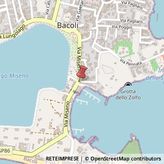 Mappa Via Miseno, 125, 80070 Bacoli, Napoli (Campania)