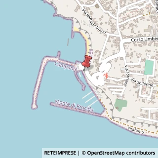 Mappa Via Guglielmo Marconi, 57, 80070 Monte di Procida, Napoli (Campania)