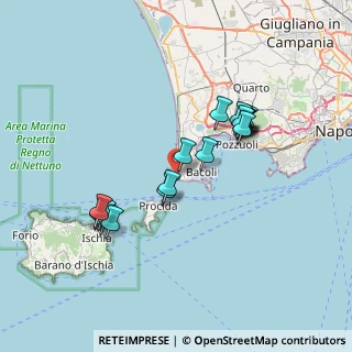 Mappa Via Torrione, 80070 Monte di Procida NA, Italia (7.03118)