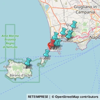 Mappa Via Torrione, 80070 Monte di Procida NA, Italia (5.54667)