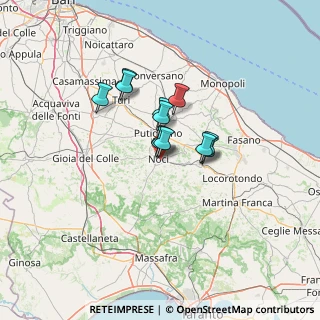 Mappa Via Torquato Tasso, 70015 Noci BA, Italia (8.87)