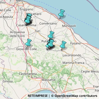 Mappa Via Torquato Tasso, 70015 Noci BA, Italia (15.41706)