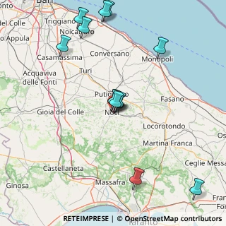 Mappa Via Torquato Tasso, 70015 Noci BA, Italia (17.74769)