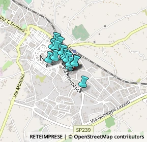 Mappa Via Gianbattista Sansonetti, 70015 Noci BA, Italia (0.241)