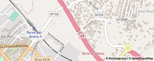 Mappa Torre del Greco