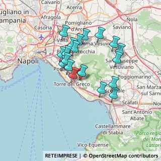 Mappa Via Cappella Bianchini, 80059 Torre del Greco NA, Italia (6.58316)