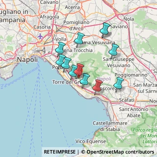 Mappa Via Cappella Bianchini, 80059 Torre del Greco NA, Italia (6.165)