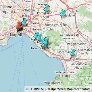 Mappa Via Cappella Bianchini, 80059 Torre del Greco NA, Italia (9.0175)