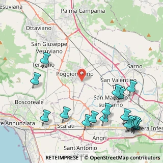 Mappa Via Nuova San Marzano, 80040 Poggiomarino NA, Italia (6.29778)