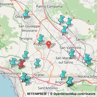 Mappa Via Nuova San Marzano, 80040 Poggiomarino NA, Italia (6.5445)