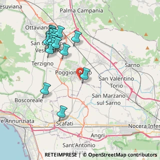 Mappa Via Nuova San Marzano, 80040 Poggiomarino NA, Italia (4.775)