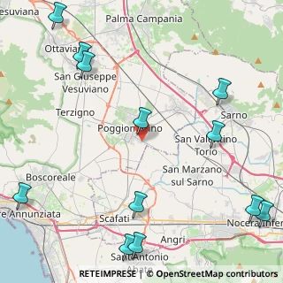 Mappa Via Rosa Gargano, 80040 Poggiomarino NA, Italia (6.7)