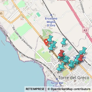 Mappa Via Procida, 80059 Torre del Greco NA, Italia (0.6415)