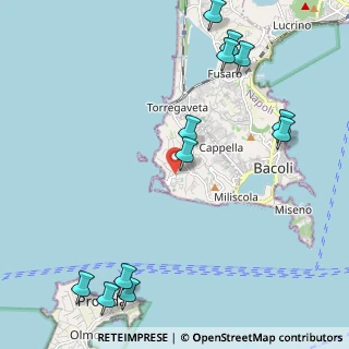 Mappa Via Guglielmo Marconi, 80070 Bacoli NA, Italia (2.97667)