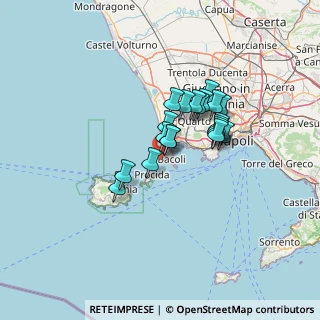Mappa Via Guglielmo Marconi, 80070 Bacoli NA, Italia (10.206)