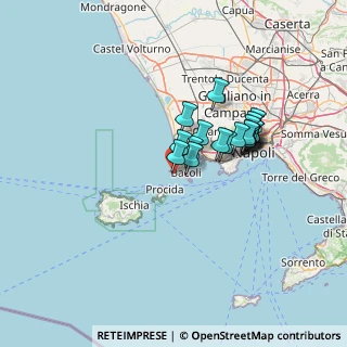 Mappa Via Guglielmo Marconi, 80070 Bacoli NA, Italia (11.20526)
