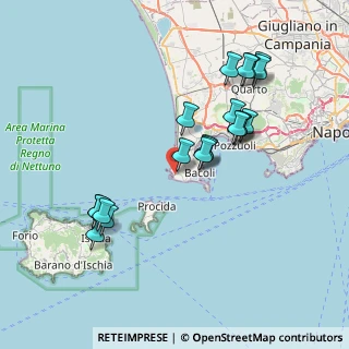 Mappa Via Guglielmo Marconi, 80070 Bacoli NA, Italia (8.041)