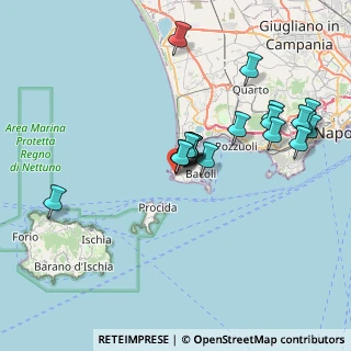 Mappa Via Guglielmo Marconi, 80070 Bacoli NA, Italia (7.653)