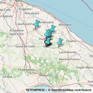 Mappa Via Cesare Battisti, 70015 Noci BA, Italia (5.08)