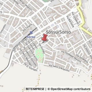 Mappa Via Belgio, 7, 07037 Sorso SS, Italia, 07037 Sorso, Sassari (Sardegna)