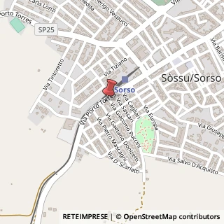 Mappa Viale San Cottoni, 63, 07037 Sorso, Sassari (Sardegna)