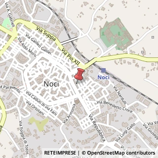 Mappa Via Giovanni Pascoli, 21, 70015 Noci, Bari (Puglia)