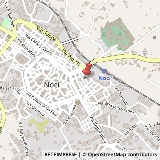 Mappa Via Mafalda di Savoia, 18, 70015 Noci, Bari (Puglia)