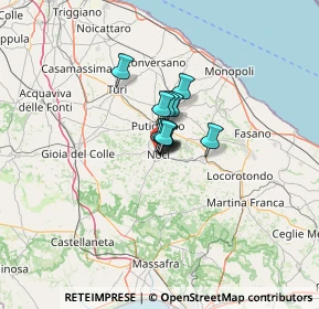 Mappa Via Michele Bianchi, 70015 Noci BA, Italia (5.07909)