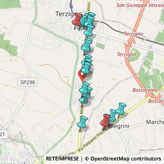 Mappa Via dei Pini, 80040 Terzigno NA, Italia (0.9955)