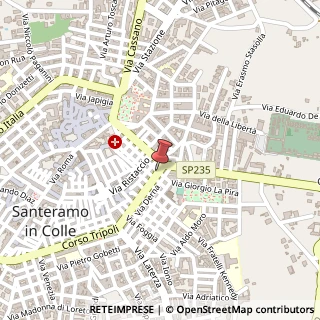 Mappa Corso Tripoli, 11, 70029 Santeramo in Colle, Bari (Puglia)