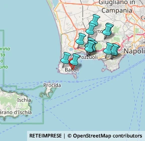 Mappa Via Piscina Mirabile, 80070 Bacoli NA, Italia (6.63214)