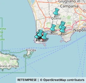 Mappa Via Piscina Mirabile, 80070 Bacoli NA, Italia (4.12769)