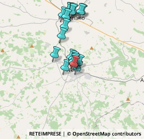 Mappa Via Santa Rosa, 70015 Noci BA, Italia (3.333)