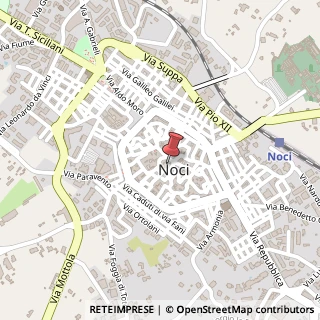 Mappa Piazza Plebiscito, 28, 70015 Noci, Bari (Puglia)