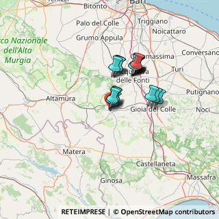 Mappa Via Reggio Calabria, 70029 Santeramo In Colle BA, Italia (9.985)