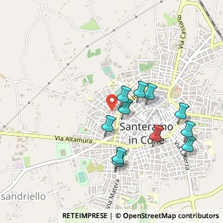 Mappa Via Reggio Calabria, 70029 Santeramo In Colle BA, Italia (0.49)