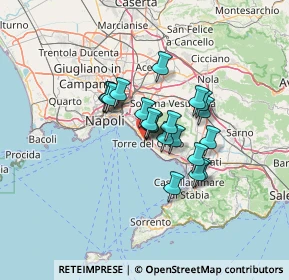 Mappa Via Fiorillo, 80056 Torre del Greco NA, Italia (9.571)