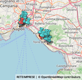 Mappa Via Fiorillo, 80056 Torre del Greco NA, Italia (6.67316)