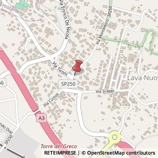 Mappa Via Montedoro, 13, 80059 Torre del Greco, Napoli (Campania)