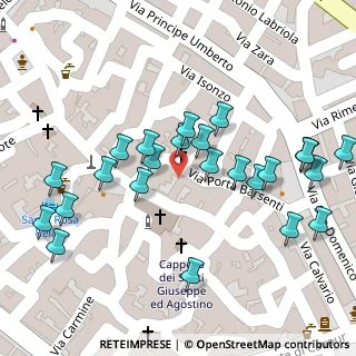 Mappa Via Carlo del Prete, 70015 Noci BA, Italia (0.064)