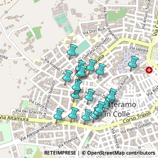 Mappa Via Avellino, 70029 Santeramo In Colle BA, Italia (0.2165)