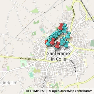 Mappa Via Avellino, 70029 Santeramo In Colle BA, Italia (0.27)