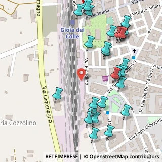 Mappa Via Lagomagno, 70023 Gioia del Colle BA, Italia (0.15517)