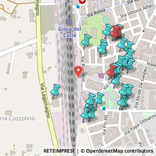 Mappa Via Lagomagno, 70023 Gioia del Colle BA, Italia (0.15828)