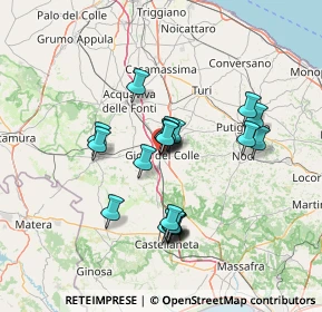 Mappa Via della Repubblica, 70023 Gioia del Colle BA, Italia (12.5985)