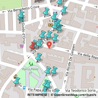 Mappa Via della Repubblica, 70023 Gioia del Colle BA, Italia (0.08276)