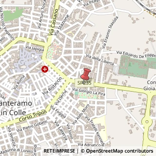 Mappa Via Gioia, 41, 70029 Santeramo in Colle, Bari (Puglia)