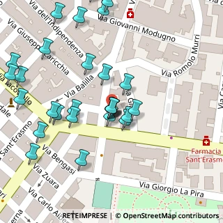 Mappa Via Padre Guerino, 70029 Santeramo in Colle BA, Italia (0.06207)